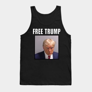 Trump Mugshot (Free Trump) Tank Top